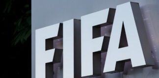 Logo da Fifa na sede da entidade em Zurique, na Suíça (Foto: Philipp Schmidli/Getty Images)