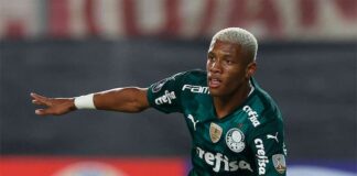 Danilo, volante do Palmeiras
