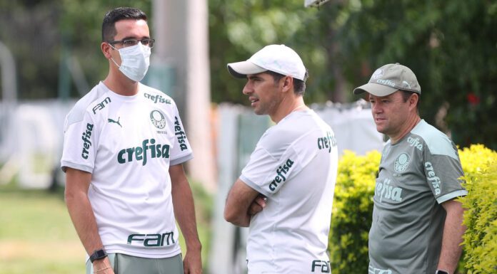 Abel Ferreira, Paulo Victor e Cebola - Palmeiras