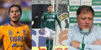 Carlos Salcedo, Gustavo Gómez e Anderson Barros as últimas do Palmeiras