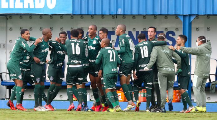 Partida entre Palmeiras e Água Santa, válida pela segunda rodada da Copa São Paulo de Futebol Júnior, no estádio Distrital do Inamar, em Diadema-SP. (Foto: Fabio Menotti)