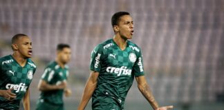 Giovani, jogador do Palmeiras na Copinha 2022