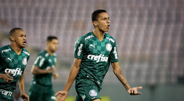 Giovani, jogador do Palmeiras na Copinha 2022