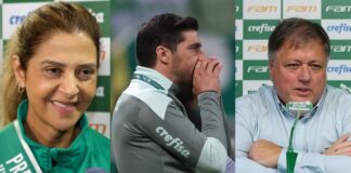 Leila Pereira, Abel Ferreira e Anderson Barros as últimas do Palmeiras