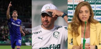 Lucas Alario, Abel Ferreira e Leila Pereira as últimas do Palmeiras