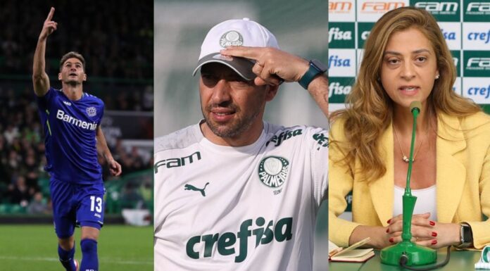 Lucas Alario, Abel Ferreira e Leila Pereira as últimas do Palmeiras