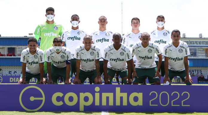 Partida entre Palmeiras e Internacional, válida pelas oitavas de final da Copa São Paulo de Futebol Júnior, no estádio Distrital do Inamar, em Diadema-SP. (Foto: Fabio Menotti)