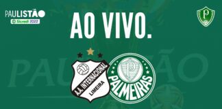 Inter de Limeira x Palmeiras como assistir ao vivo