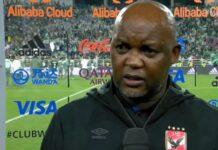 O técnico Pitso Mosimane teria dito que o Al Ahly iria "engolir" o Palmeiras na semifinal do Mundial