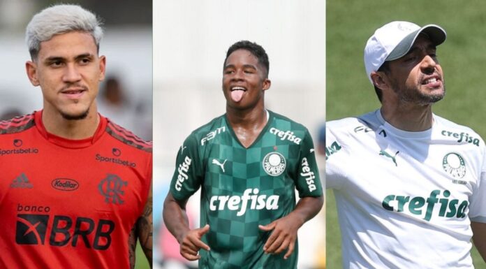 Pedro, Endrick e Abel Ferreira últimas do Palmeiras