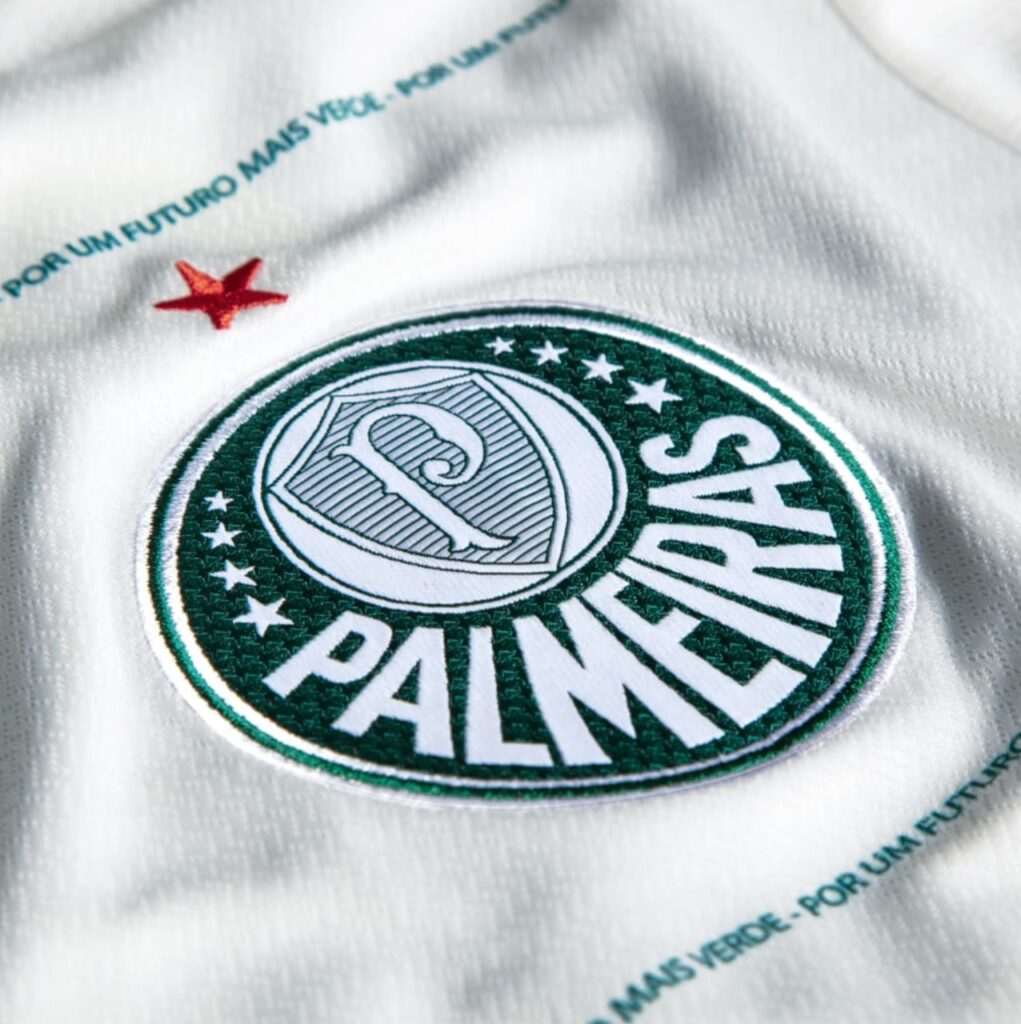 Detalhe nova camisa 2 do Palmeiras