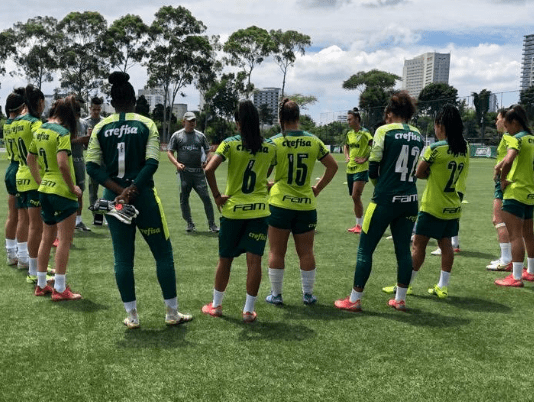 Equipe Feminina da SE Palmeiras. (Foto: SE Palmeiras)