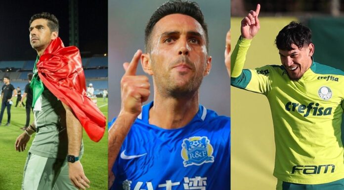 Abel Ferreira, Eran Zahavi e Gustavo Gómez as últimas do Palmeiras