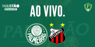 Palmeiras x Ituano veja como assistir ao jogo ao vivo