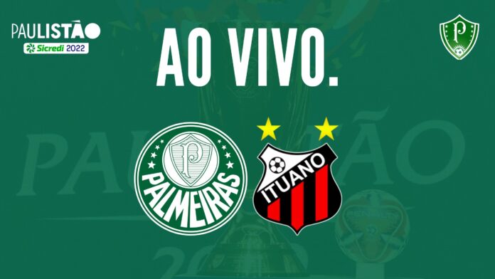 Onde assistir Palmeiras hoje Paulista 2022?