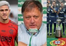 Pedro, Anderson Barros e Abel Ferreira as últimas do Palmeiras