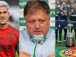Pedro, Anderson Barros e Abel Ferreira as últimas do Palmeiras