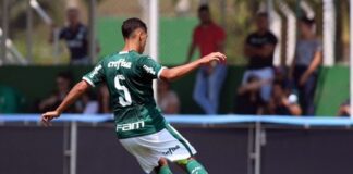 O jogador Kayke Naves, da SE Palmeiras. (Foto: Reprodução/Internet)