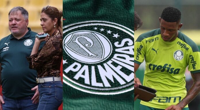 Anderson Barros, Leila Pereira e Danilo últimas do Palmeiras