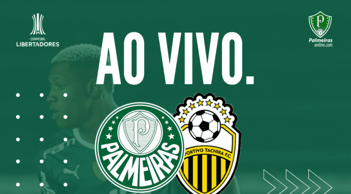 Palmeiras x Deportivo Táchira veja como assistir ao jogo ao vivo