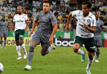 Rio de Janeiro, RJ - Brasil - 14/11/2021 - Maracanã - Marlon Campeonato Brasileiro. 32ª Rodada. Jogo Fluminense x Palmeiras. FOTO DE MAILSON SANTANA/FLUMINENSE FC