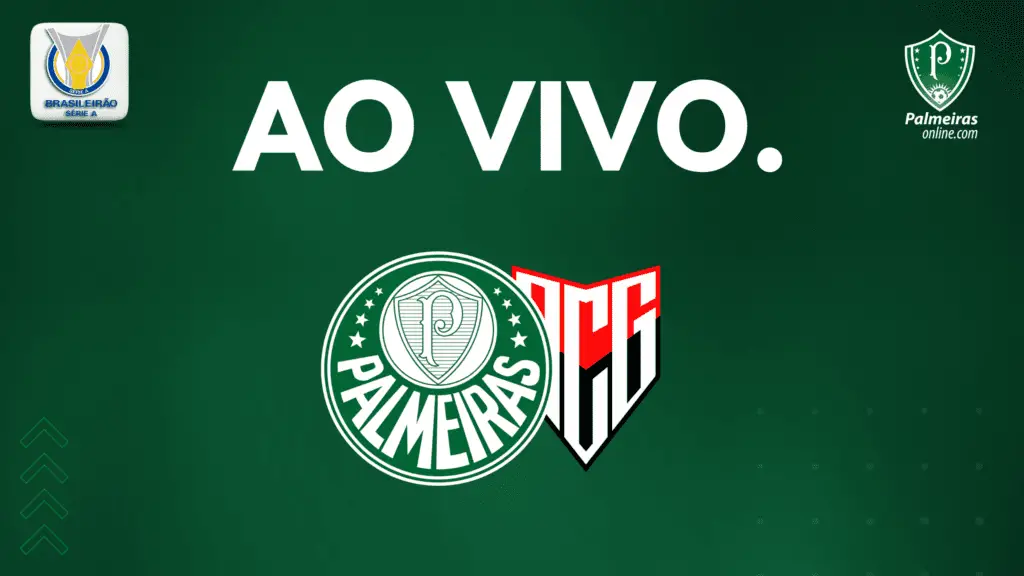 Palmeiras ao vivo! Veja onde assistir jogo diante do Atlético-GO pelo  Brasileirão 2022