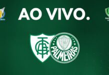 América-MG x Palmeiras Brasileirão 2022