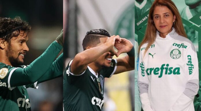Gustavo Scarpa, Rony e Leila Pereira últimas do Palmeiras