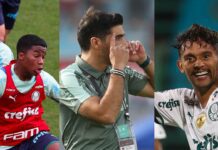 Endrick, Abel Ferreira e Scarpa últimas do Palmeiras