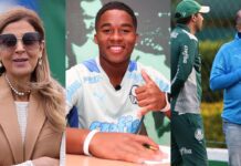 Leila Pereira, Endrick, Abel Ferreira e Cícero Souza últimas do Palmeiras