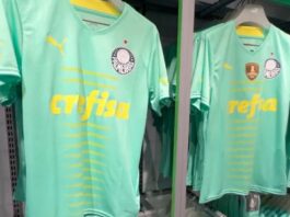 Nova camisa 3 do Palmeiras feita pela Puma