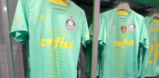 Nova camisa 3 do Palmeiras feita pela Puma