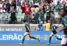 Palmeiras Sub-20 vence o Vasco nos pênaltis, no Allianz Parque, e avança para a semifinal do Brasileirão Sub-20. (Foto: Reprodução)