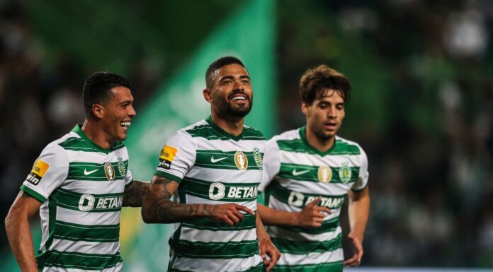 Bruno Tabata atuando pelo Sporting, novo reforço do Palmeiras. (Foto: CARLOS COSTA / AFP)