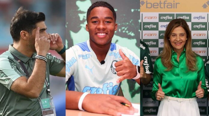 Abel Ferreira, Endrick e Leila Pereira últimas do Palmeiras