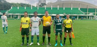Palmeiras faz jogo-treino na Academia de Futebol