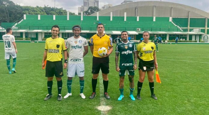 Palmeiras faz jogo-treino na Academia de Futebol