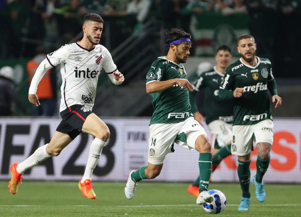 Partida entre SE Palmeiras e Athlético-PR, válida pela semifinal (volta) da CONMEBOL Libertadores, no Allianz Parque, em São Paulo-SP. (Foto Fabio Menotti)