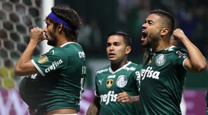 Partida entre SE Palmeiras e Athlético-PR, válida pela semifinal (volta) da CONMEBOL Libertadores, no Allianz Parque, em São Paulo-SP. (Foto: Fabio Menotti)