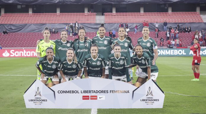 Elenco do Palmeias (Foto: Staff Images Woman/CONMEBOL)