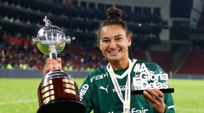 Poliana foi eleita a melhor jogadora da final (Foto: Staff Images Woman/CONMEBOL)