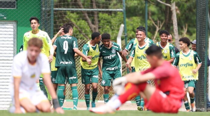 Verdão venceu o Novorizontino por 1 a 0 nas duas partidas válidas pelas quartas do Paulista Sub-15 (Foto: Fabio Menotti)