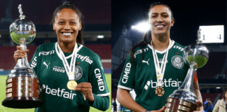 Dupla campeã da Libertadores já foi convocada seis vezes cada pela Seleção Brasileira em 2022 (Foto: Staff Images WOMAN/CONMEBOL)
