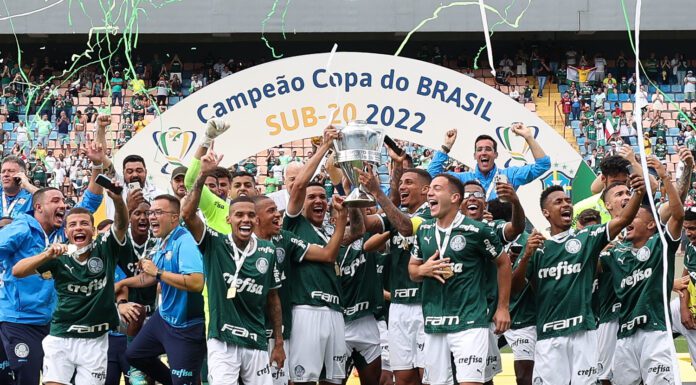 Partida entre Palmeiras e Flamengo, válida pela final da Copa do Brasil Sub-20, na Arena Barueri, em Barueri-SP. (Foto: Fabio Menotti/Palmeiras)