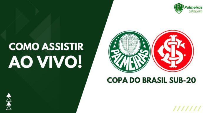 Como assistir Palmeiras x Internacional ao vivo pela Copa do Brasil Sub-20