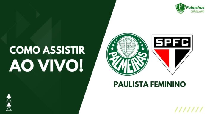 Como assistir Palmeiras x São Paulo ao vivo pelo Paulista Feminino 2022