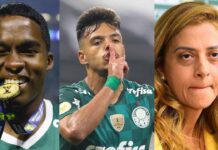 Endrick, Gabriel Menino e Leila Pereira assuntos em alta no Palmeiras