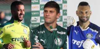 Jorge, Kuscevic e Weverton últimas do Palmeiras