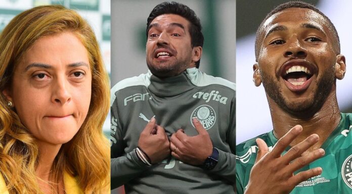 Leila Pereira, Abel Ferreira e Wesley em alta no Palmeiras