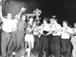 Palmeiras comemora título da Taça Brasil em 1960